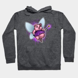 Pigs fly when Magic is in the air Hoodie